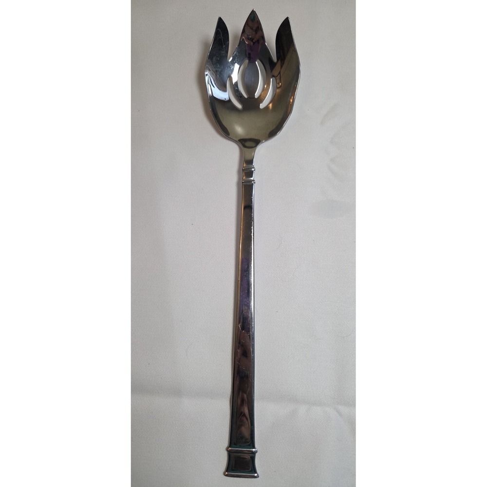 Heritage Mint Ltd BENTLEY Stainless Oversize Salad Fork Silverware Flatware